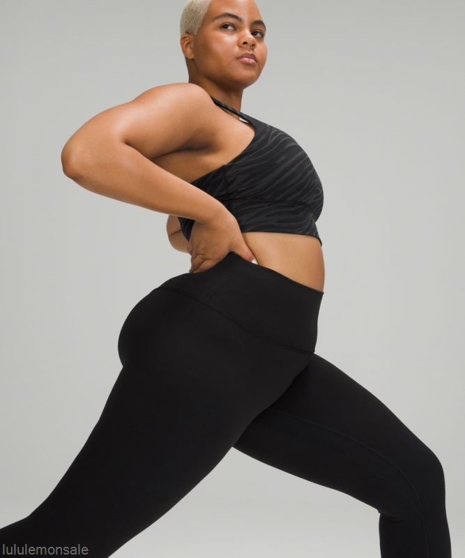 Lululemon Damen DELULU017 | Schwarz Align Hochhaushose 25